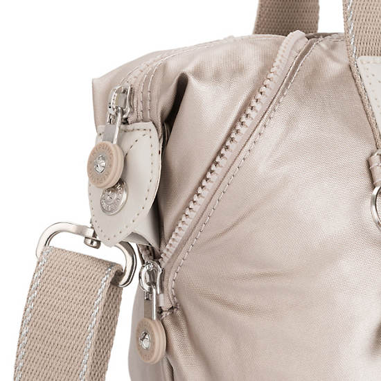 Kipling Art Mini Metallic Axelväska Beige | SE 1833AH